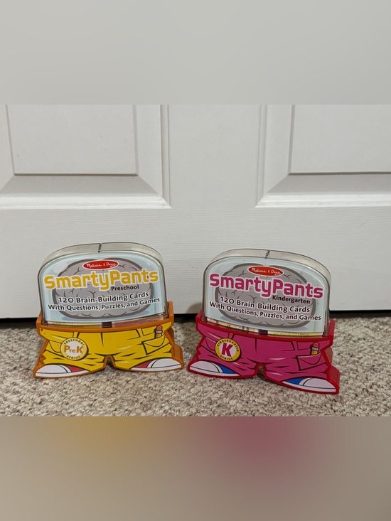 Melissa & Doug Other - Melissa & Doug Smarty Pants Preschool & Kindergarten Card Sets